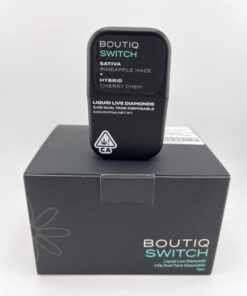 Boutiq SWITCH – Liquid Live Diamond – PineApple Haze + Cherry Chem
