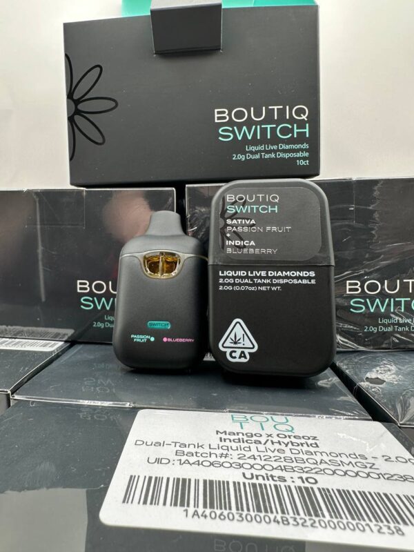boutiq switch Sativa Passion Fruit